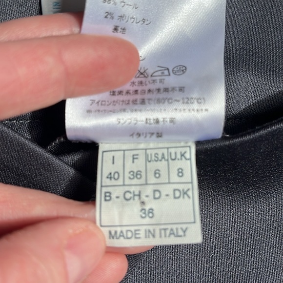 Emilio Pucci Dark Grey Pants. Size 6 US, 40 (IT) - Picture 8 of 8